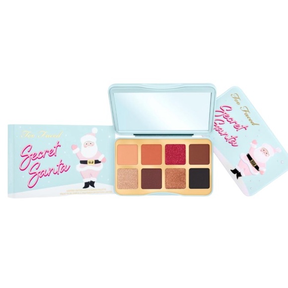 NIB Too Faced Secret Santa Mini Eyeshadow Palette - Picture 1 of 4